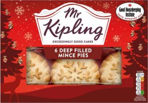 Mr Kipling 6 Deep Filled Minced Pies